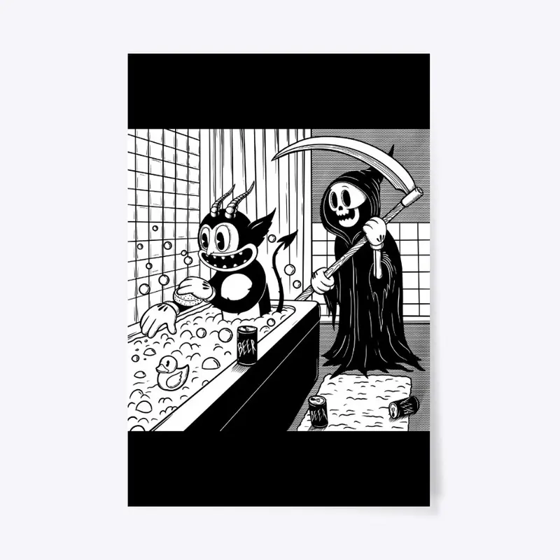 DEATH IN THE BATHROOM