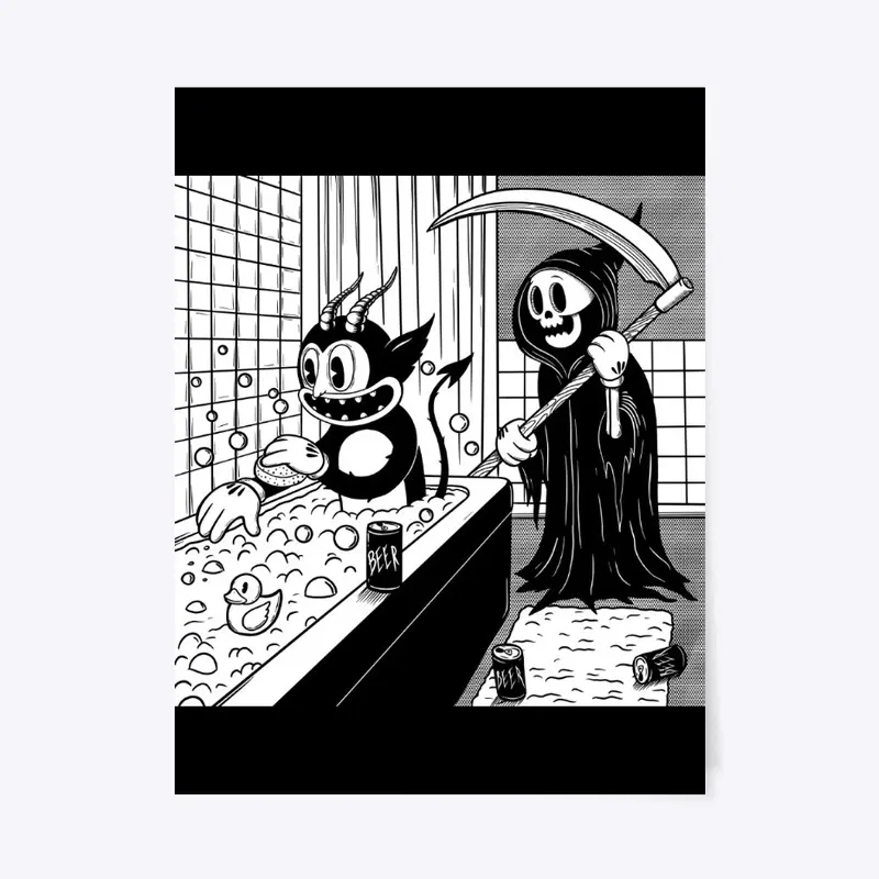 DEATH IN THE BATHROOM